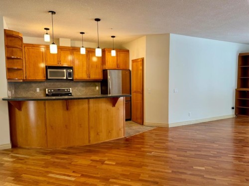1108-24 Hemlock Crescent Sw, Calgary, AB - Indoor Photo Showing Kitchen With Stainless Steel Kitchen