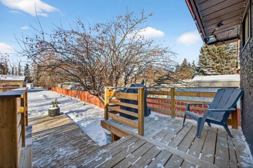 7103 Bow Crescent Nw, Calgary, AB - Outdoor With Deck Patio Veranda