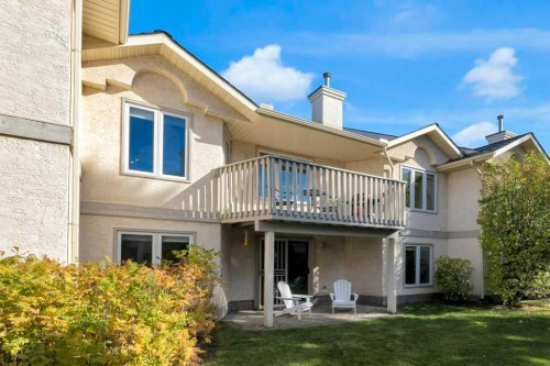 119 Edgepark Villas Nw, Calgary, AB - Outdoor With Balcony With Deck Patio Veranda