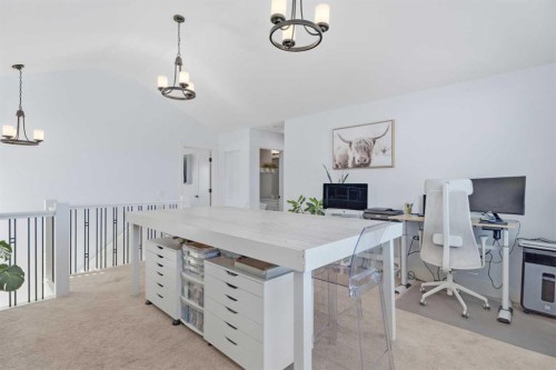 5 Cimarron Springs Circle, Okotoks, AB - Indoor Photo Showing Office
