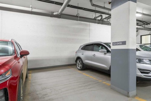 607-11 Mahogany Circle Se, Calgary, AB - Indoor Photo Showing Garage