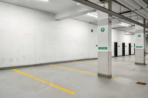 607-11 Mahogany Circle Se, Calgary, AB - Indoor Photo Showing Garage