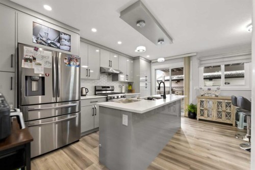 313 Falwood Way Ne, Calgary, AB - Indoor Photo Showing Kitchen With Stainless Steel Kitchen With Upgraded Kitchen