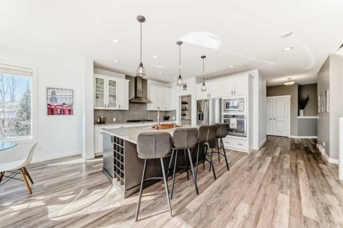 18 Mount Rae Place, Okotoks, AB - Indoor Photo Showing Dining Room
