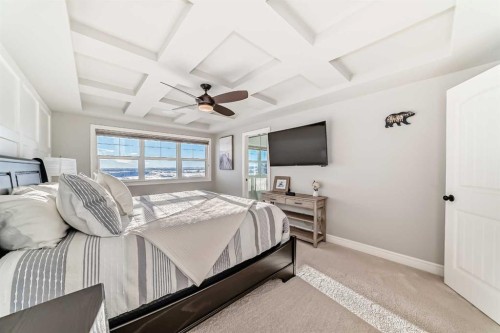 35 Mahogany Crescent Se, Calgary, AB - Indoor Photo Showing Bedroom