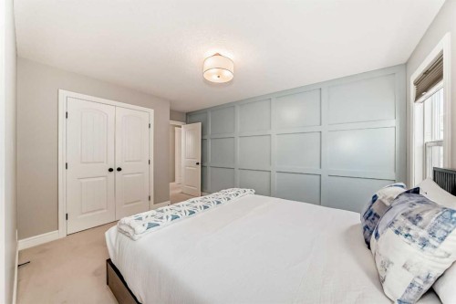 35 Mahogany Crescent Se, Calgary, AB - Indoor Photo Showing Bedroom