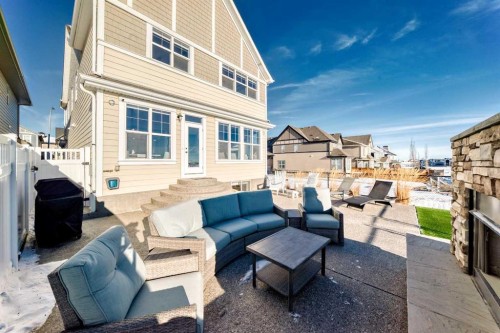 35 Mahogany Crescent Se, Calgary, AB - Outdoor With Deck Patio Veranda