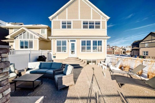 35 Mahogany Crescent Se, Calgary, AB - Outdoor With Deck Patio Veranda