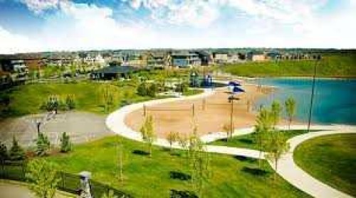 35 Mahogany Crescent Se, Calgary, AB - Outdoor With View