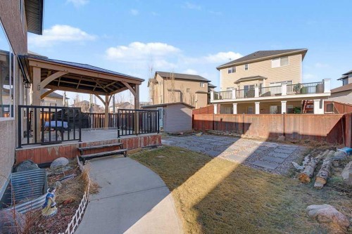 284 Hawkmere View, Chestermere, AB - Outdoor With Deck Patio Veranda With Exterior