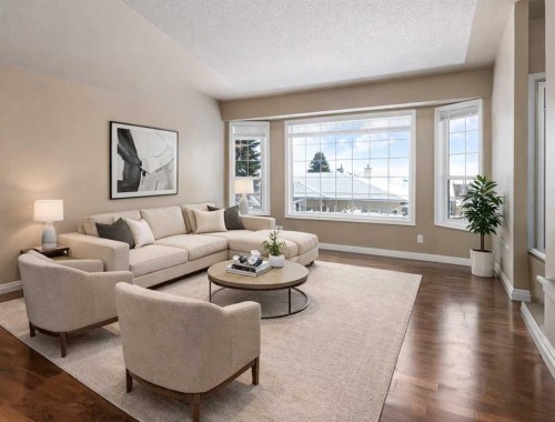138 Sierra Morena Green Sw, Calgary, AB - Indoor Photo Showing Living Room