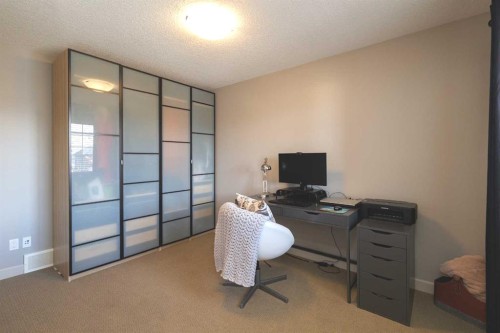 344 Evergreen Circle Sw, Calgary, AB - Indoor Photo Showing Office