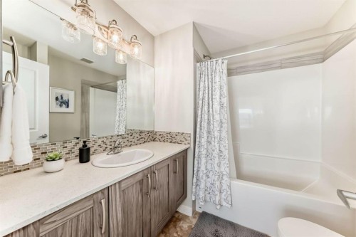 58-138 Seton Passage Se, Calgary, AB - Indoor Photo Showing Bathroom
