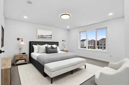 267 Chelsea Heath, Chestermere, AB - Indoor Photo Showing Bedroom