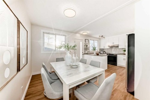 5640 Travis Street Ne, Calgary, AB - Indoor Photo Showing Dining Room