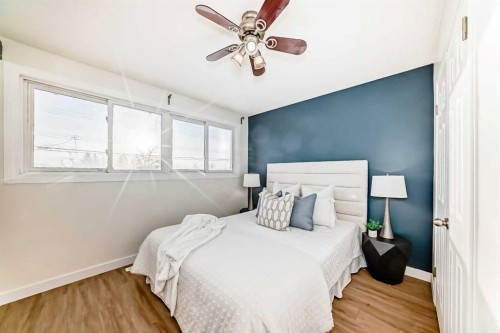 5640 Travis Street Ne, Calgary, AB - Indoor Photo Showing Bedroom