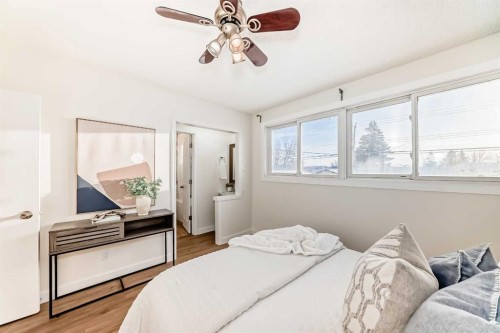5640 Travis Street Ne, Calgary, AB - Indoor Photo Showing Bedroom
