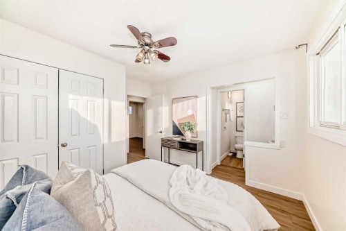 5640 Travis Street Ne, Calgary, AB - Indoor Photo Showing Bedroom