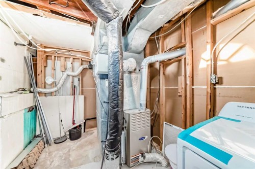 5640 Travis Street Ne, Calgary, AB - Indoor Photo Showing Basement