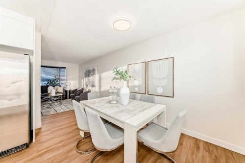 5640 Travis Street Ne, Calgary, AB - Indoor Photo Showing Dining Room