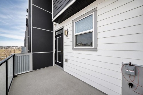 203-225 Redstone Walk Ne, Calgary, AB - Outdoor With Balcony With Exterior