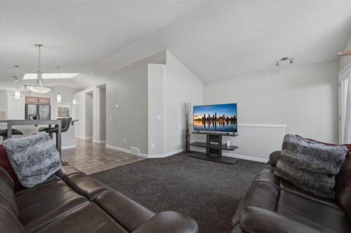 68 Auburn Bay Crescent Se, Calgary, AB - Indoor Photo Showing Living Room
