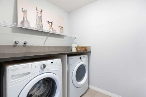 250 Hillcrest Heights Sw, Airdrie, AB - Indoor Photo Showing Laundry Room
