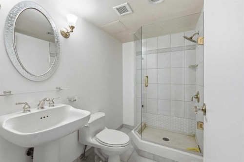 1001A-500 Eau Claire Avenue Sw, Calgary, AB - Indoor Photo Showing Bathroom