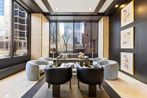 1001A-500 Eau Claire Avenue Sw, Calgary, AB - Indoor