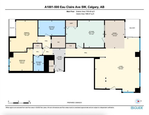 1001A-500 Eau Claire Avenue Sw, Calgary, AB - Other