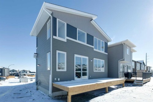 12 Willow Park Point, Cochrane, AB - Outdoor With Deck Patio Veranda With Exterior