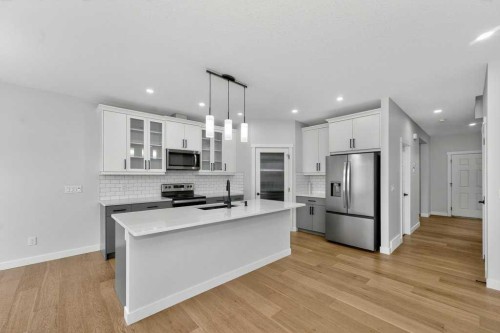 268 Cornerbrook Road Ne, Calgary, AB - Indoor Photo Showing Kitchen With Upgraded Kitchen