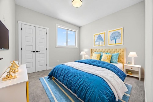 3426 Victory Way, Olds, AB - Indoor Photo Showing Bedroom