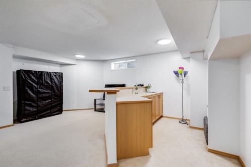 120 Hidden Ranch Crescent Nw, Calgary, AB - Indoor Photo Showing Basement