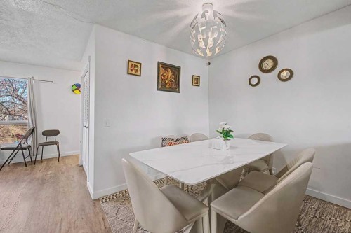 332 Abinger Crescent Ne, Calgary, AB - Indoor Photo Showing Dining Room