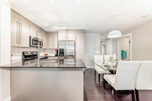 2103-11 Mahogany Row Se, Calgary, AB - Indoor Photo Showing Kitchen With Upgraded Kitchen