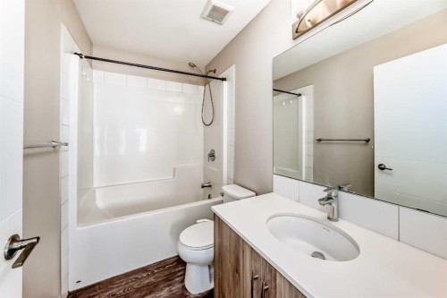 204-135 Redstone Walk Ne, Calgary, AB - Indoor Photo Showing Bathroom