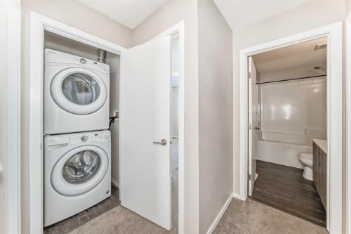 204-135 Redstone Walk Ne, Calgary, AB - Indoor Photo Showing Laundry Room