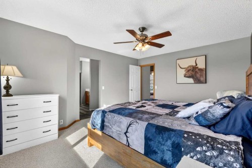 1153 Prestwick Circle Se, Calgary, AB - Indoor Photo Showing Bedroom