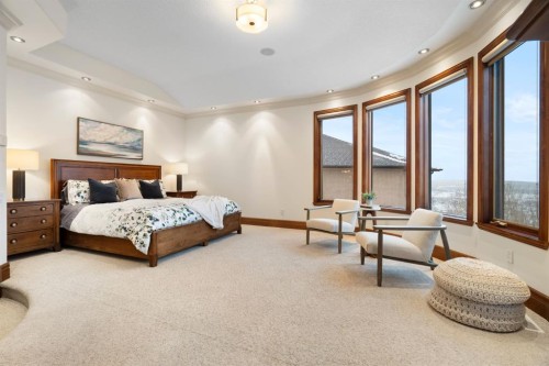 48 Coulee Park Sw, Calgary, AB - Indoor Photo Showing Bedroom