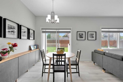 59 Belgian, Cochrane, AB - Indoor Photo Showing Dining Room
