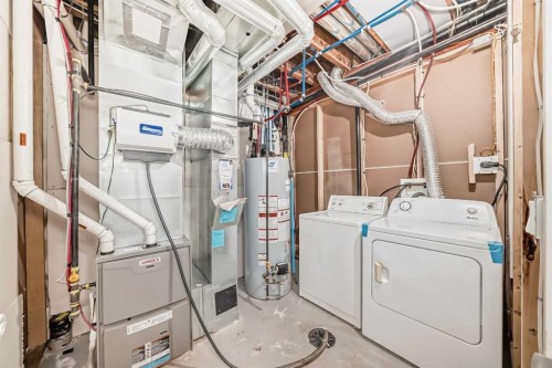 437 Redstone Grove Ne, Calgary, AB - Indoor Photo Showing Laundry Room