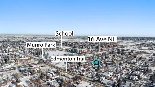 420 14 Avenue Ne, Calgary, AB - Outdoor With View