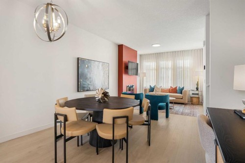 14406 15 Street Ne, Calgary, AB - Indoor Photo Showing Dining Room