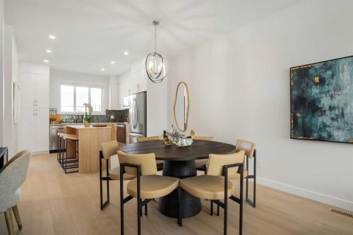 14406 15 Street Ne, Calgary, AB - Indoor Photo Showing Dining Room