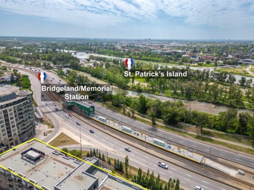 327-955 Mcpherson Road Ne, Calgary, AB - Outdoor With View