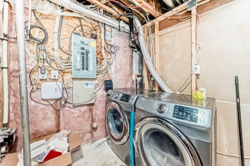 9 Saddlecrest Crescent Ne, Calgary, AB - Indoor Photo Showing Laundry Room
