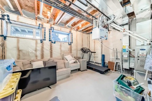 272 Cranbrook Square Se, Calgary, AB - Indoor Photo Showing Basement