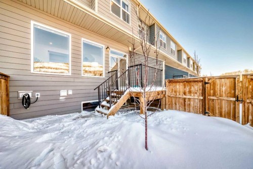 272 Cranbrook Square Se, Calgary, AB - Outdoor With Deck Patio Veranda With Exterior