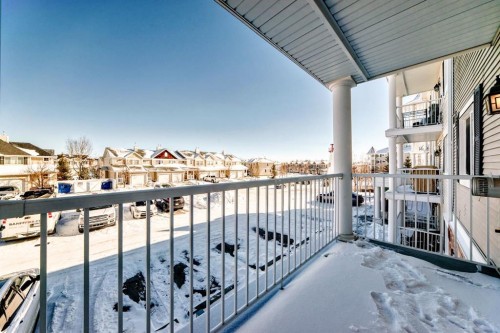 4216-31 Country Village Manor Ne, Calgary, AB - Outdoor With Balcony With Exterior